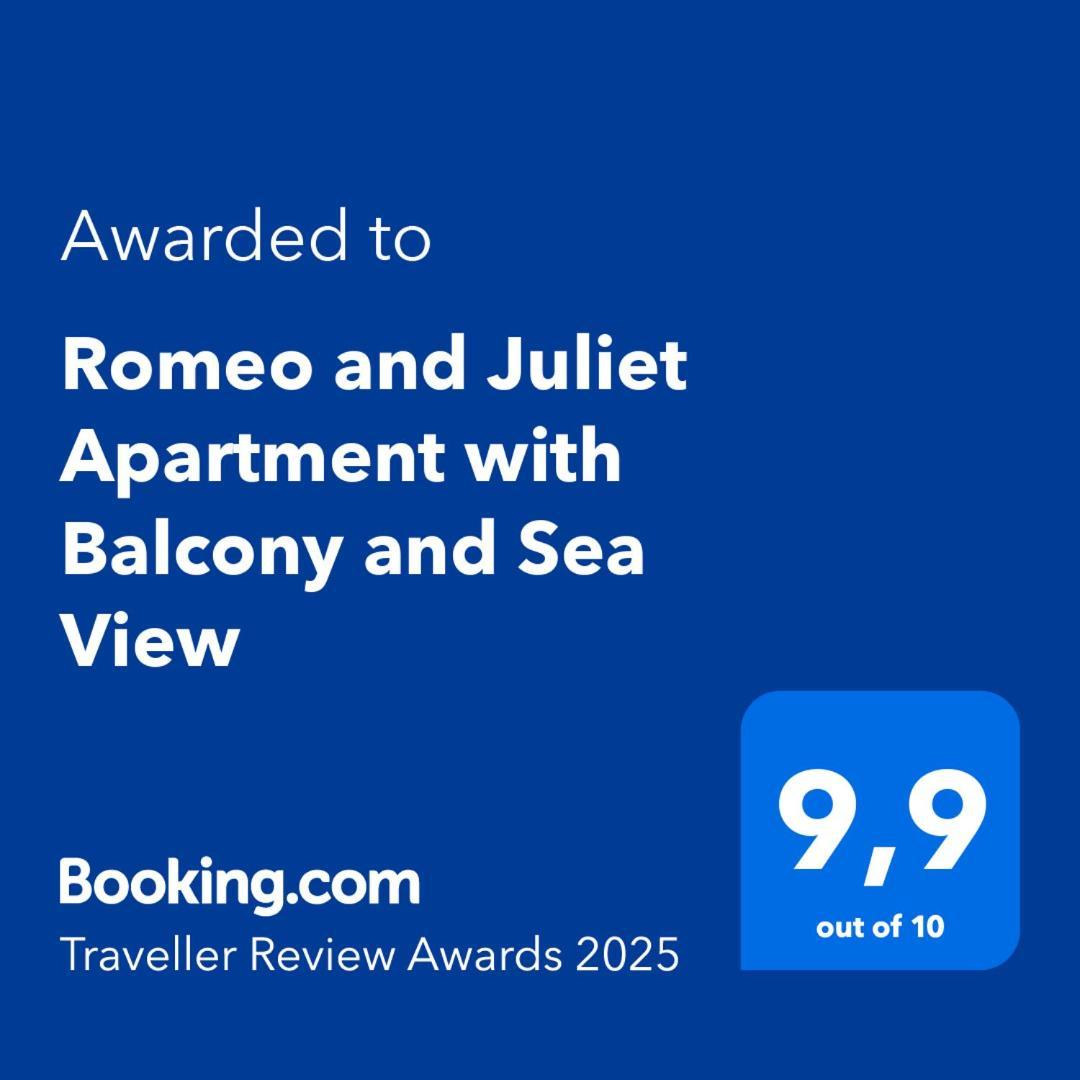 Romeo And Juliet Apartment With Balcony And Sea View Porec Ngoại thất bức ảnh